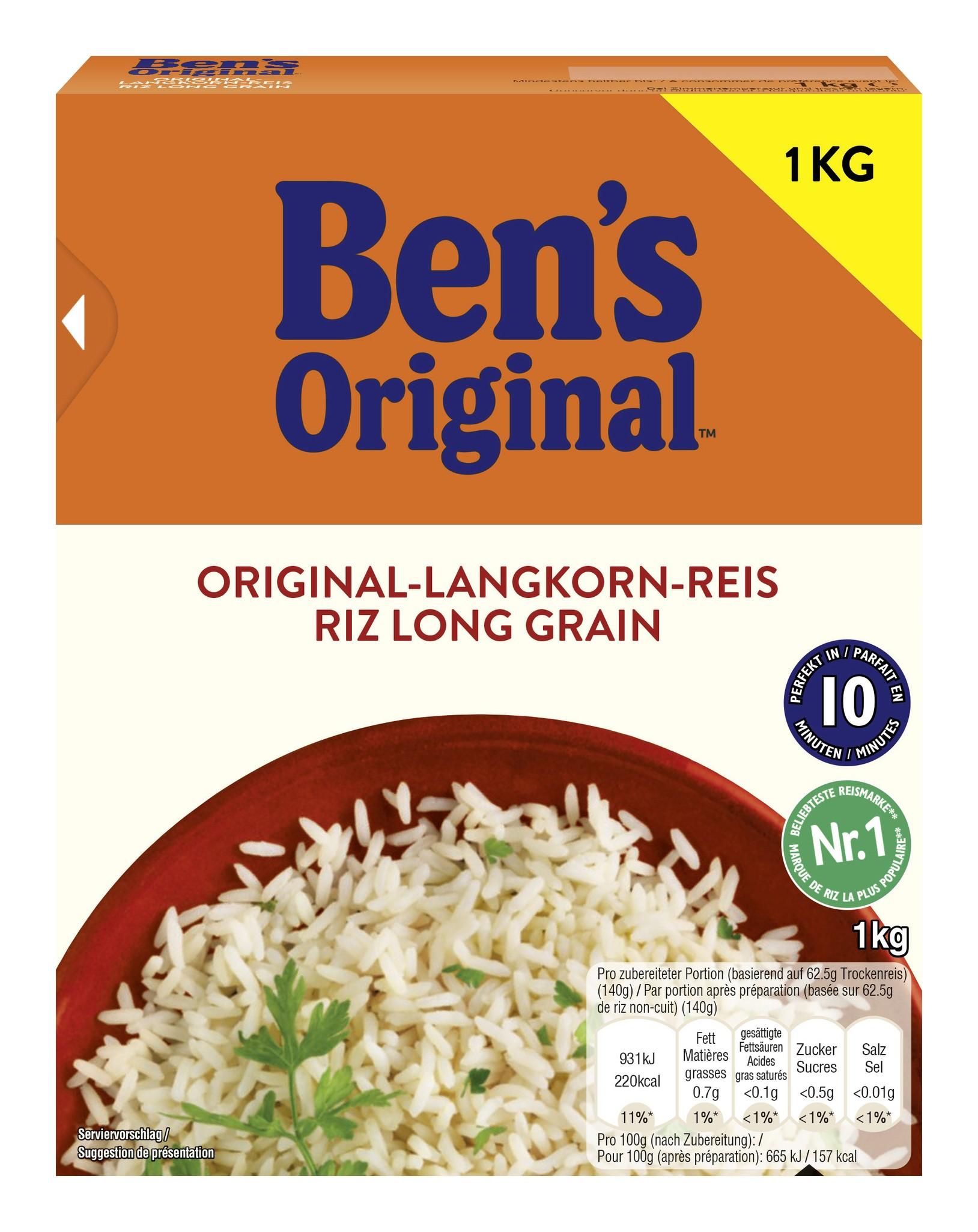 Ben's Original Langkornreis 10 Min. 500g