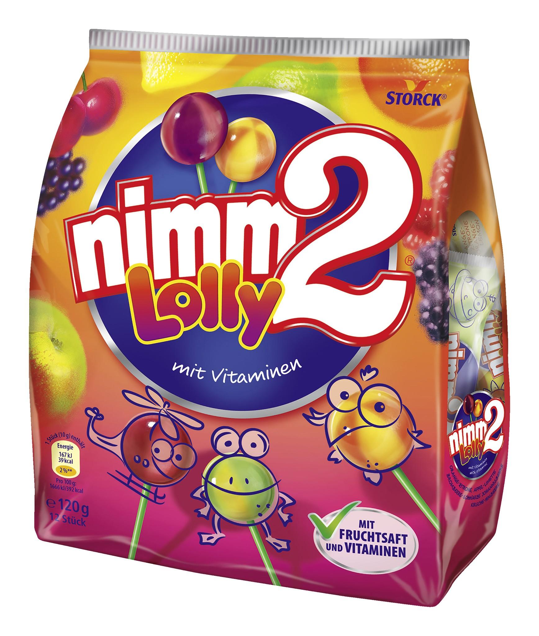 Nimm 2 Lolly 12 Stück 120g