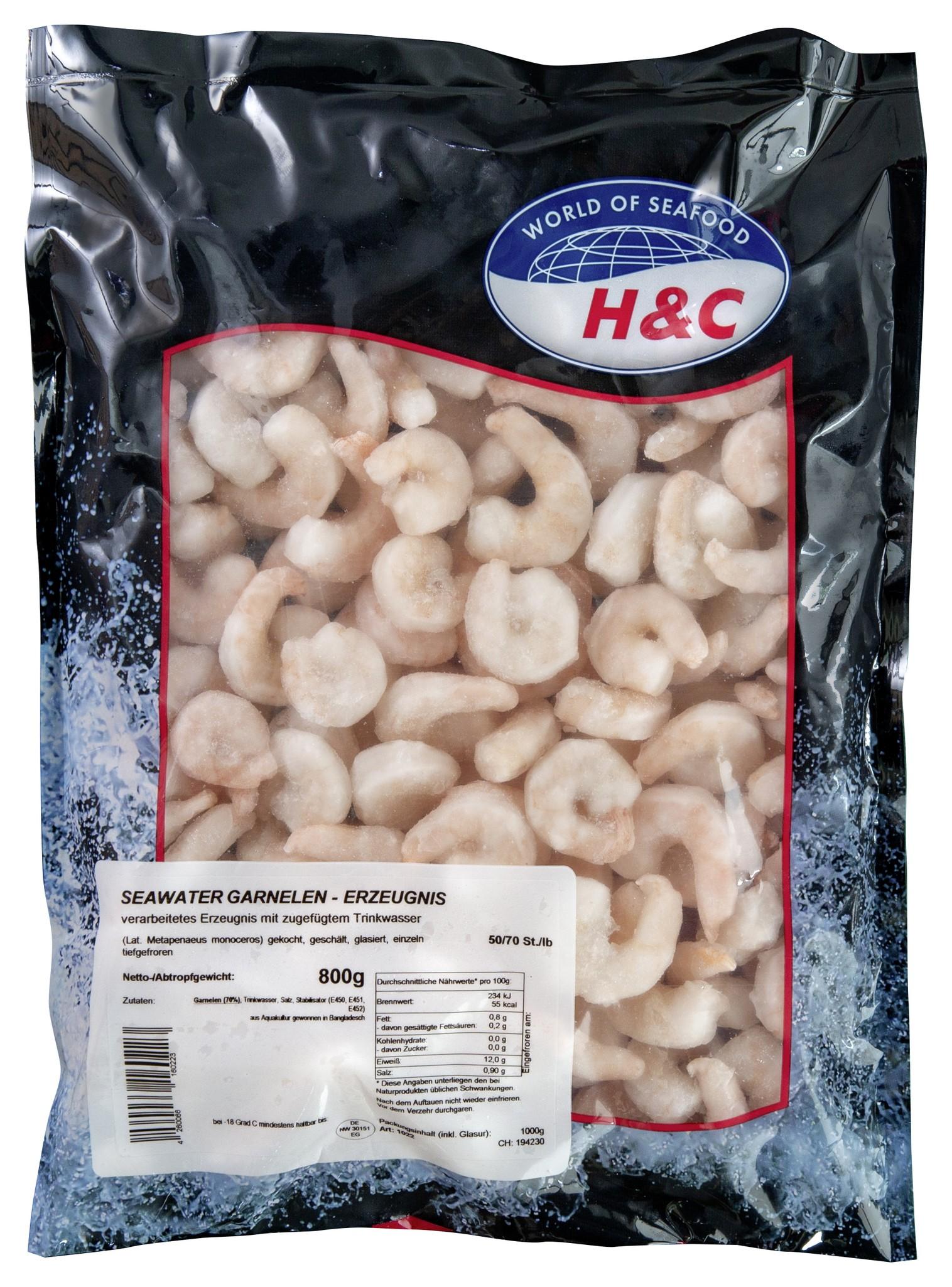 Shrimps Seawater TK 50 - 70 1kg