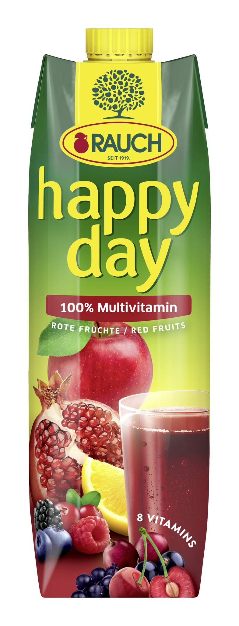Happy Day Multivitamin - RED Fruits 1L