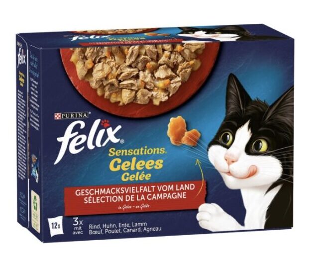 Felix Sensations Gelees Fleisch 12er