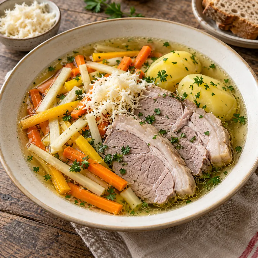 Steirisches Wurzelfleisch